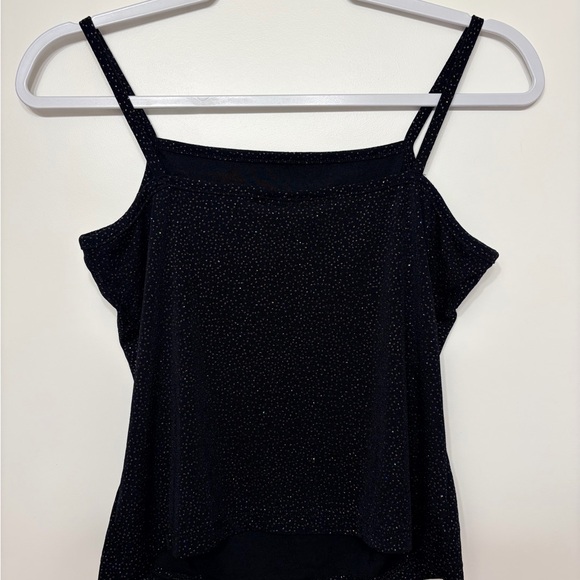 Vintage 90s/Y2K Glitter Cami Tank Top - Picture 4 of 4